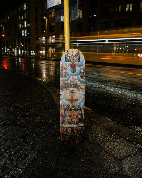 Notes from a Berlin Bus Stop: The Last Judgment, Waiting for the Night Bus