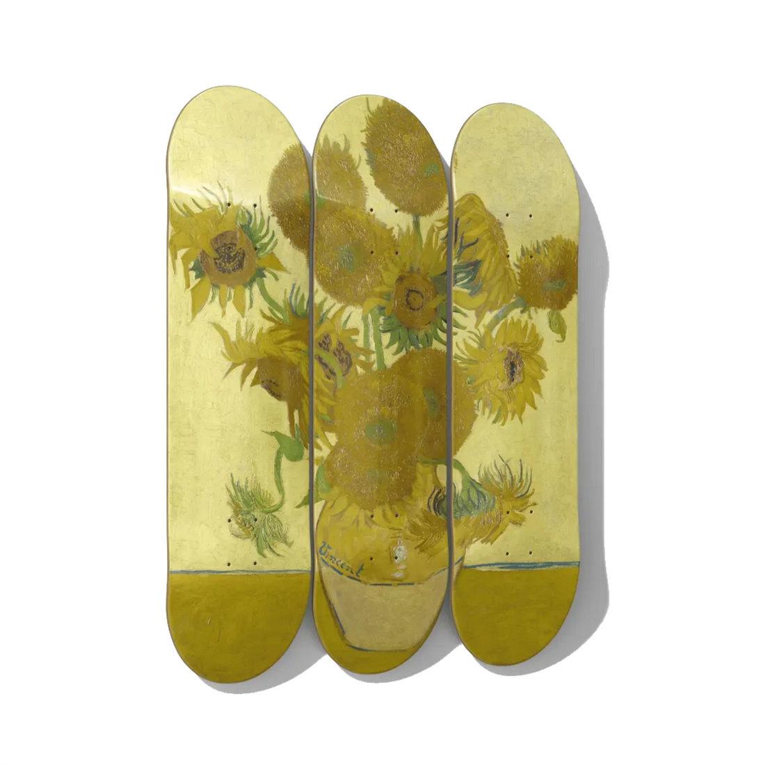El Greco Burial of Count of Orgaz skateboard wall art on Canadian maple — DeckArts Berlin