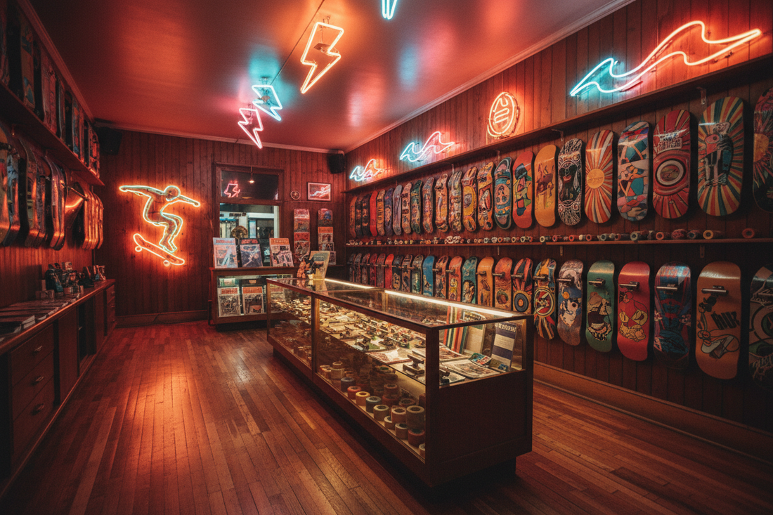 Skateboard Wall Art USA: Best American Shops vs. European Imports