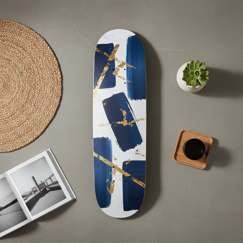Minimalist Skateboard Deck Designs for Modern Homes