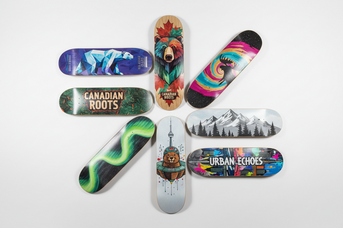 Best Canadian Skateboard Deck Art Brands 2026