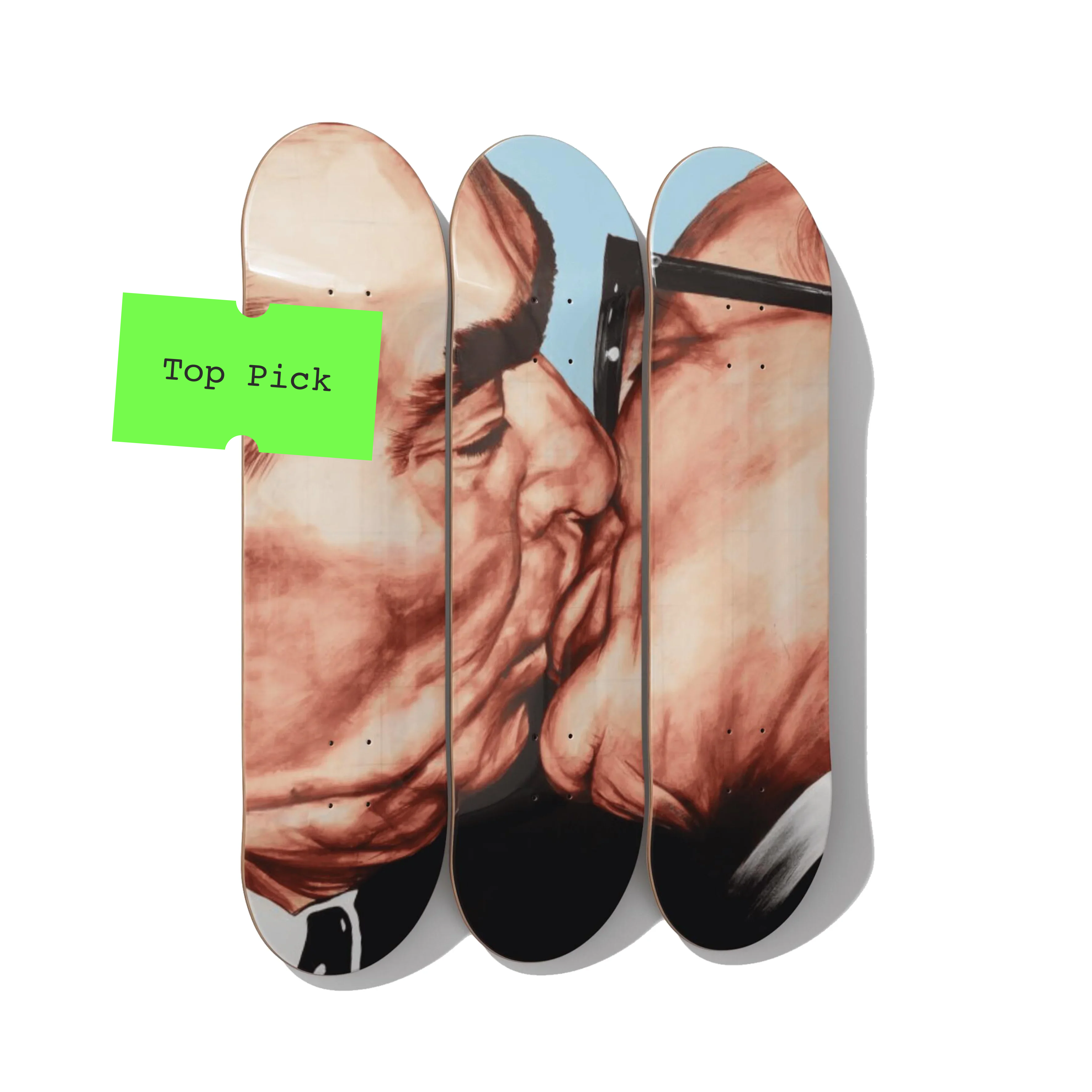 The ultimate skateboard art for renters and small spaces guide 2026 DeckArts Berlin damage-free hanging adhesive strips slim vertical narrow awkward walls big impact small footprint moving deposit custom personalise rental design your own deck