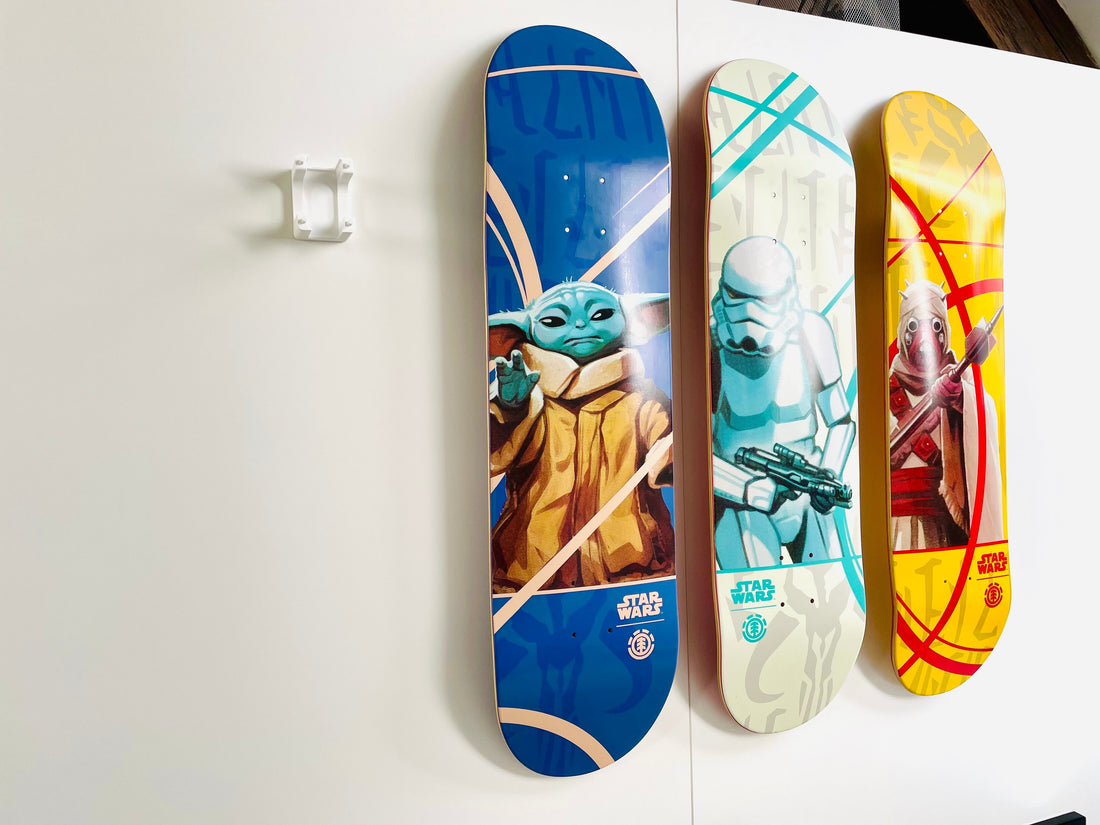 Skateboard Racks for Wall