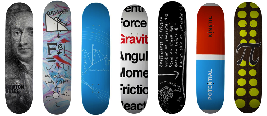 skateboard art
