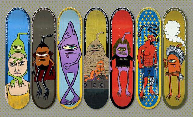 Skateboard Art