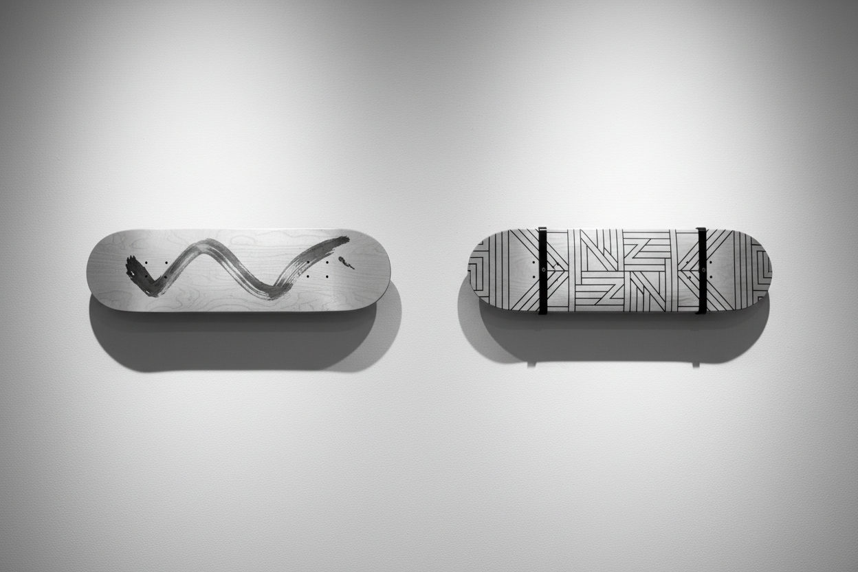 Floating vs Wall Mount: Best Skateboard Display Methods