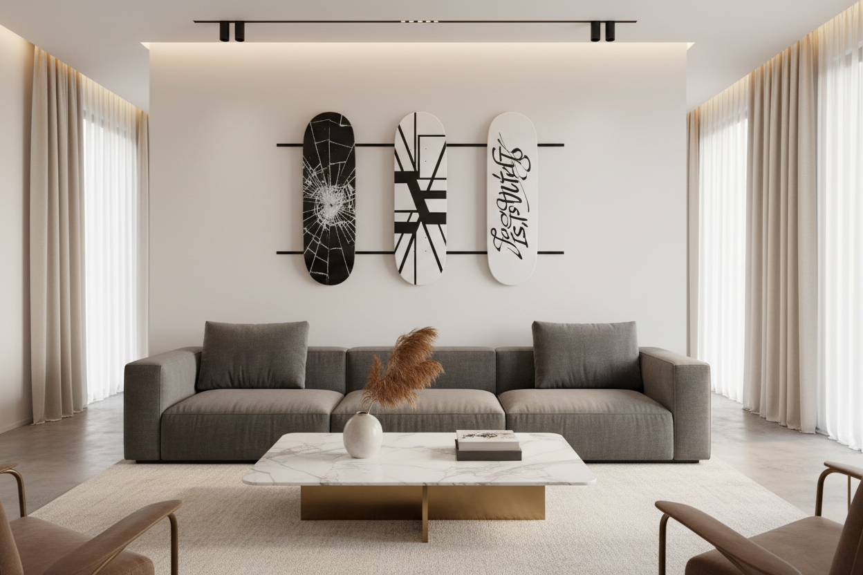 skateboard art for Interior Designers