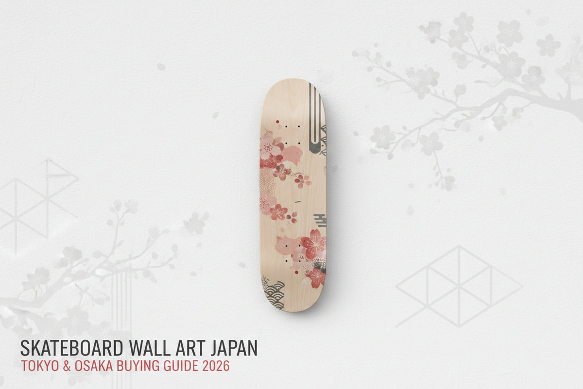  Skateboard Wall Art Japan: Tokyo 