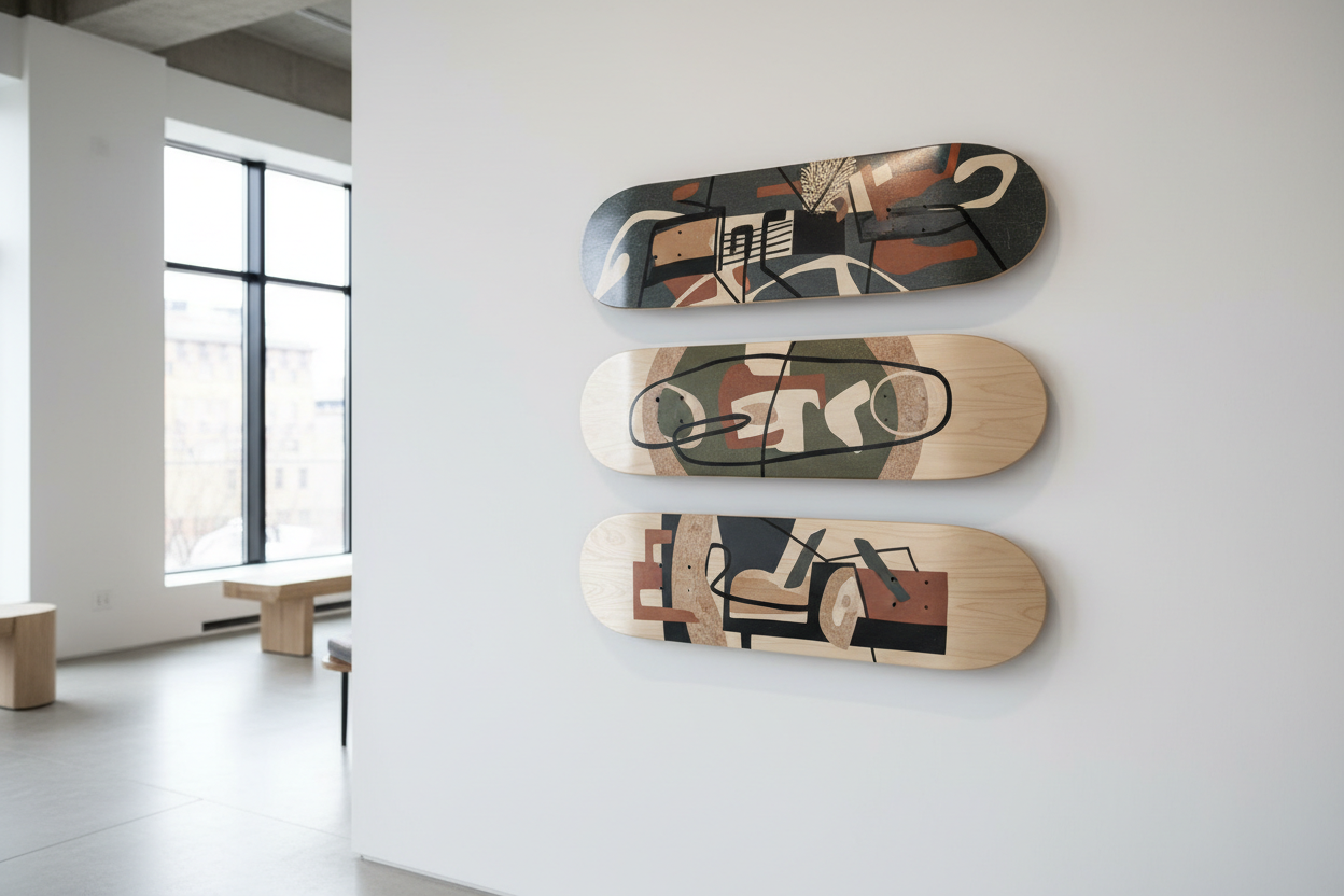 10 Must-See Examples of Skateboard Wall Art Inspired by Renaissance Classics