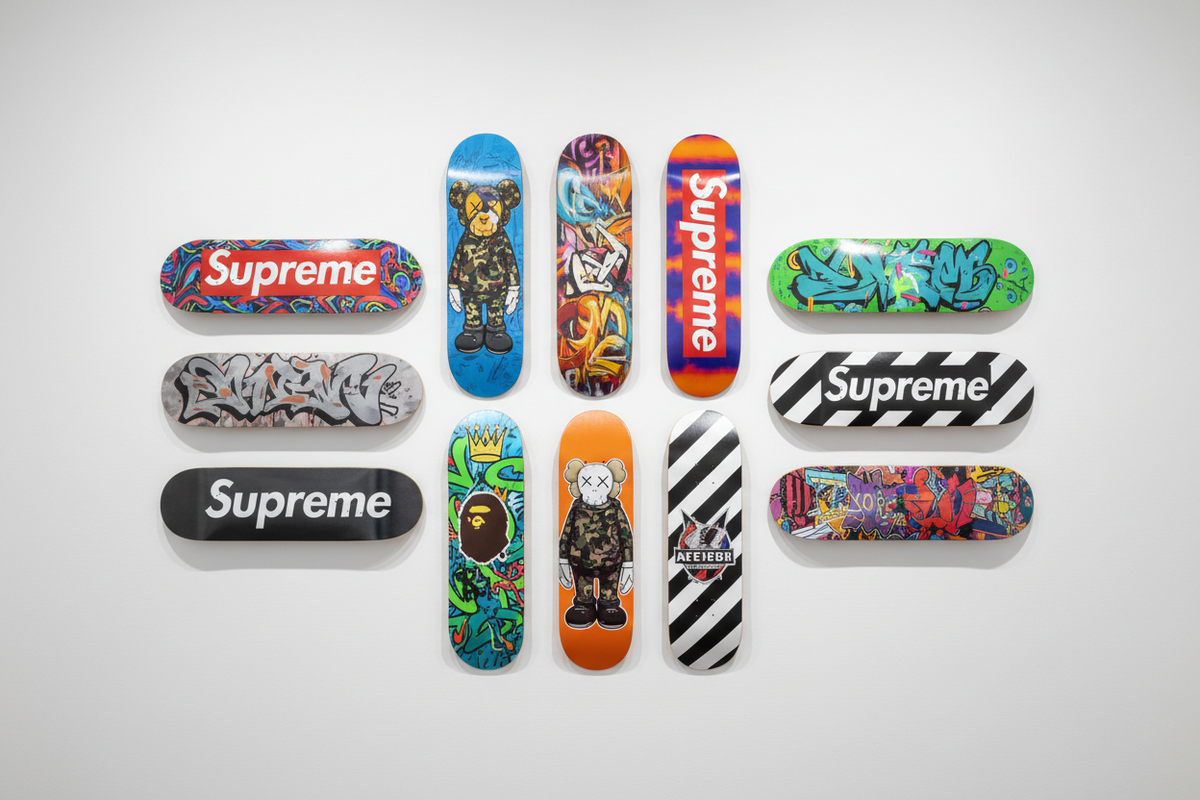    Top 10 Hypebeast Skateboard Art Collaborations