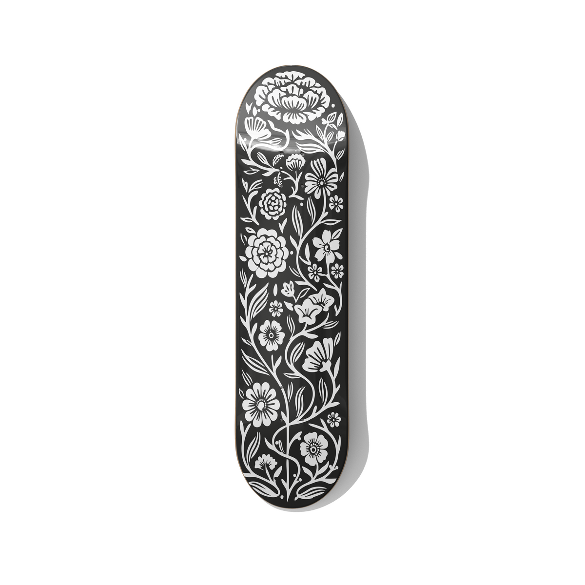 Botanical and Floral skateboard wall art