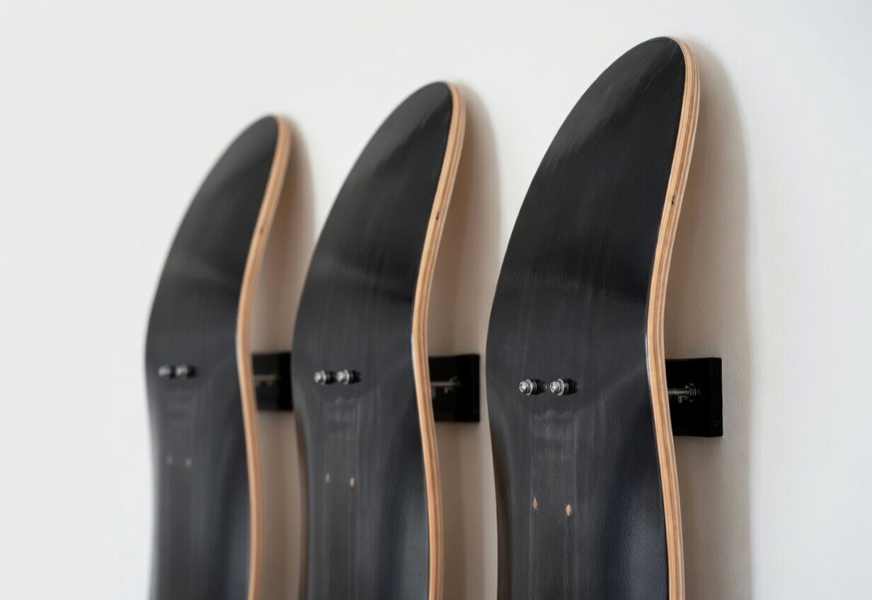 Triptych Skateboard Wall Art