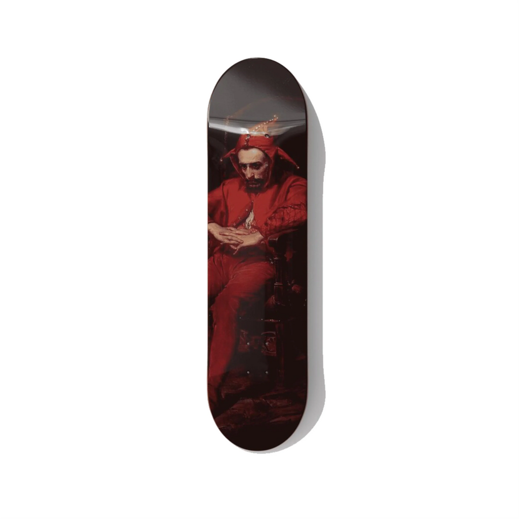 Jan Matejko Stańczyk Skateboard Wall Art - Premium Canadian Maple Deck.