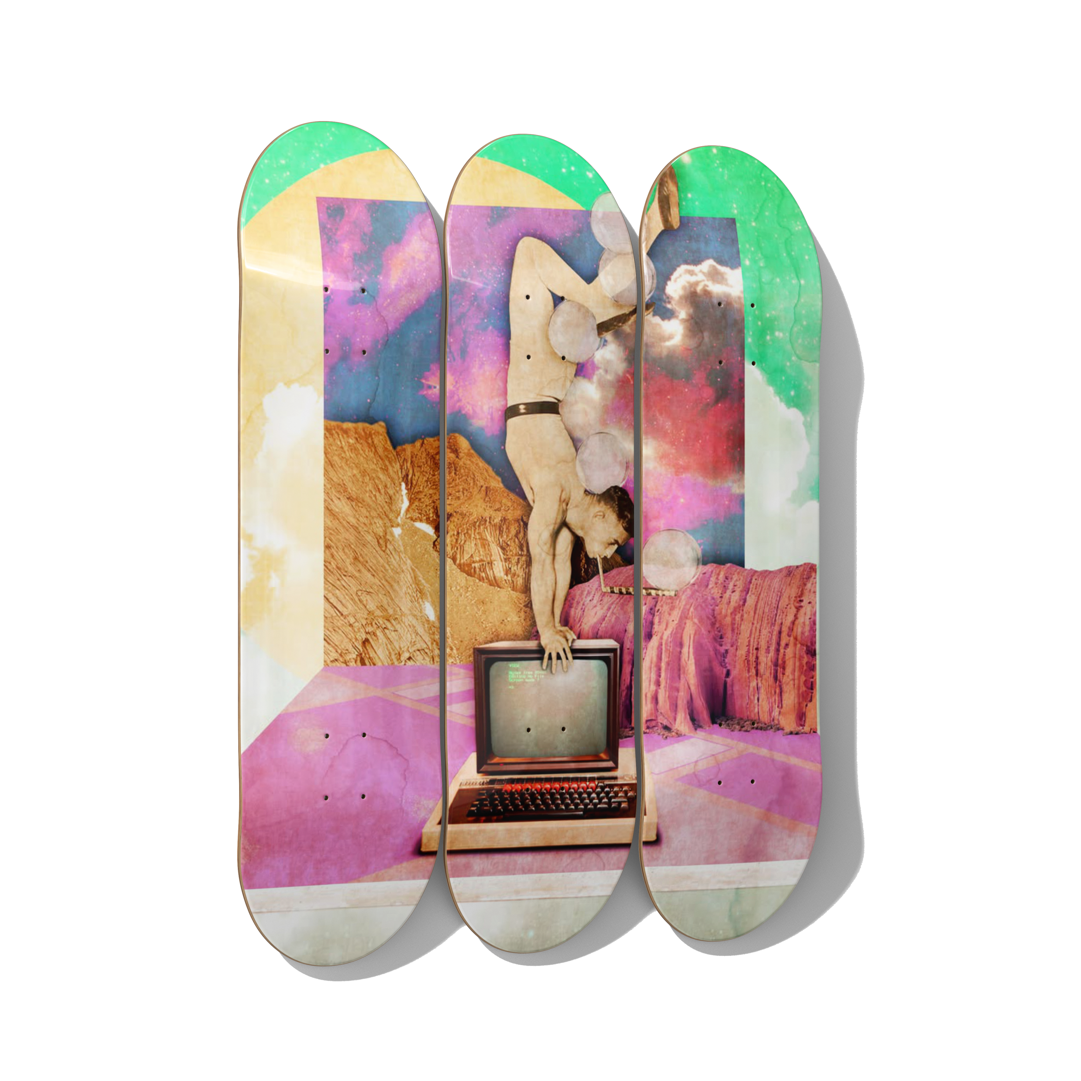 skateboard wall art