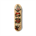 Skateboard Wall Art – Old School Tattoo Flash Love Anchor Art Deck
