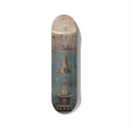 Masonic Symbols Skateboard Deck Wall Art - Premium Canadian Maple.
