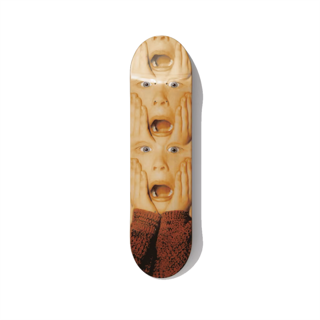 Home Alone Inspired Scream Pop Art Skateboard Wall Art – Premium Canadian Maple Deck - deckarts.com
