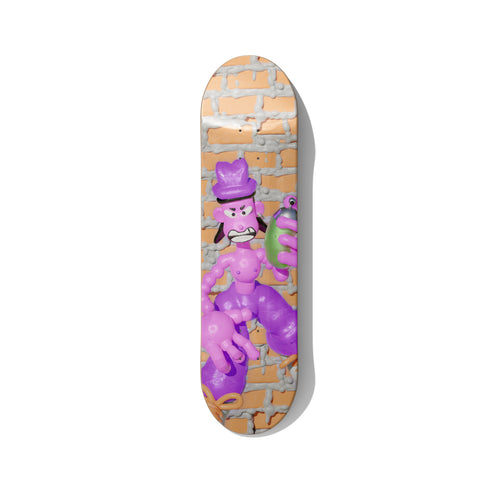 Pelaito skateboard wall art on premium Canadian maple deck