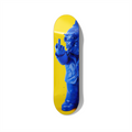 Skateboard Wall Art – Blue Gnome Middle Finger Pop Art Deck