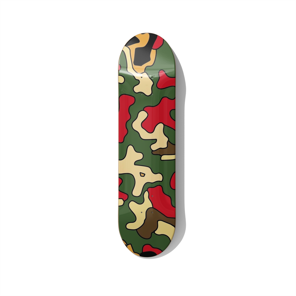 Modern skateboard art