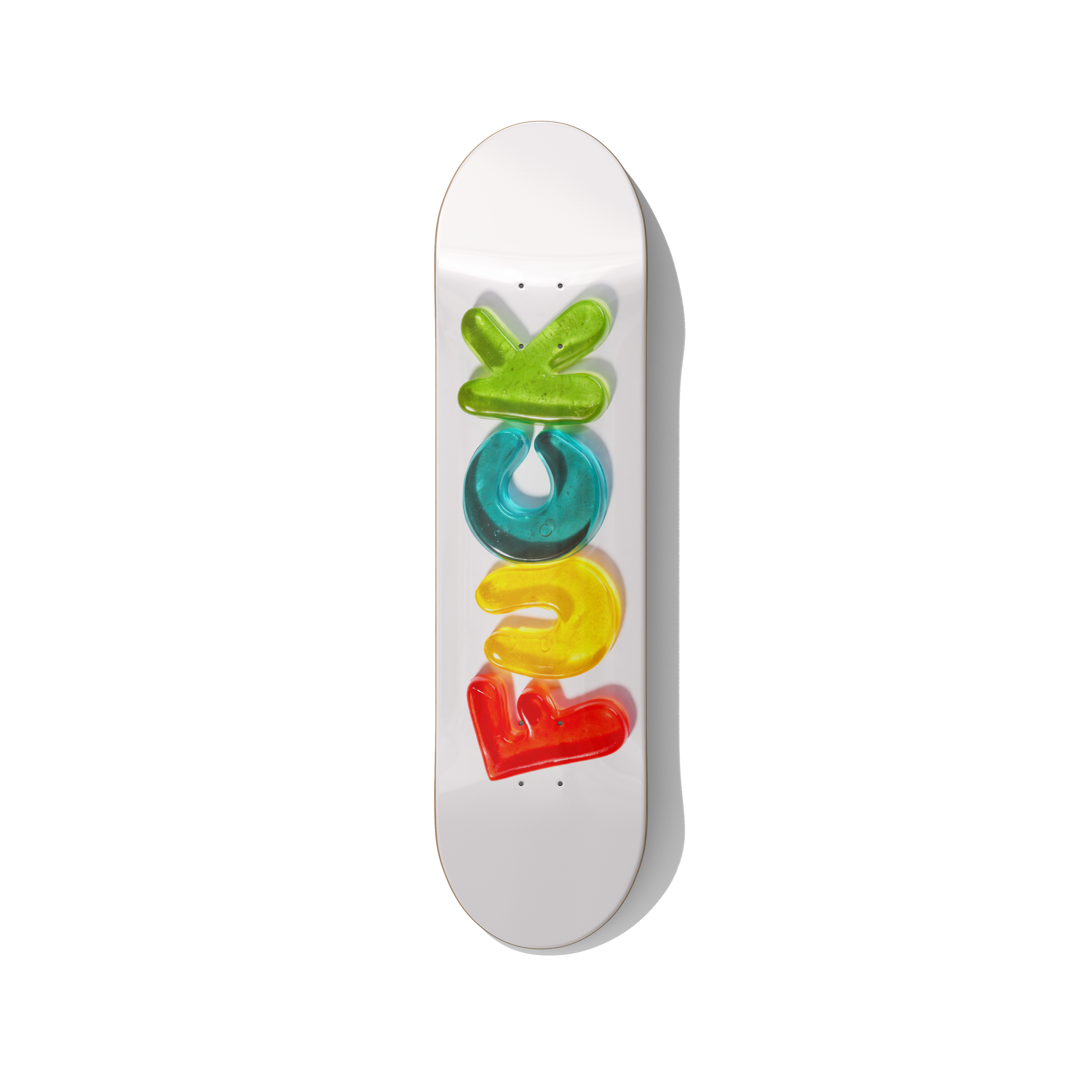 Skateboard Wall Art – Fuck Typography Pop Art Modern Wall Decor - deckarts.com