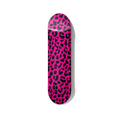 Skateboard Wall Art – Pink Leopard Pattern Modern Art Deck - deckarts.com