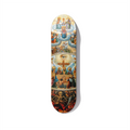 The Last Judgment Orthodox Icon Skateboard Wall Art - Premium Canadian Maple Deck.