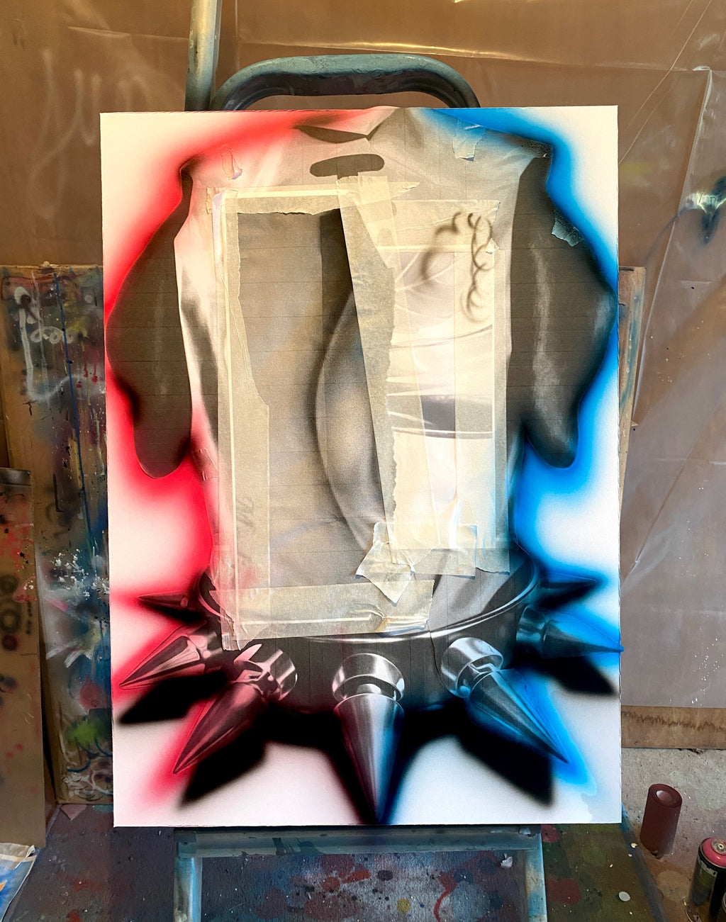 Skateboard Art – Shy Labeef par Charlotte Hennion | Diptyque de planches