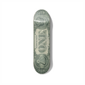 One Dollar Bill – Money Art Skateboard Wall Decor – Premium Canadian Maple Deck - deckarts.com