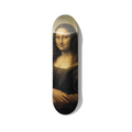 Leonardo da Vinci's Mona Lisa Skateboard Wall Art - Premium Canadian Maple Deck - deckarts.com