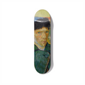 Vincent van Gogh's Self-Portrait with Bandaged Ear Skateboard Wall Art - Premium Canadian Maple Deck - deckarts.com