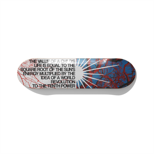 Skateboard Wall Art – APPROXIMATE CALCULATION / Yehor Bread
