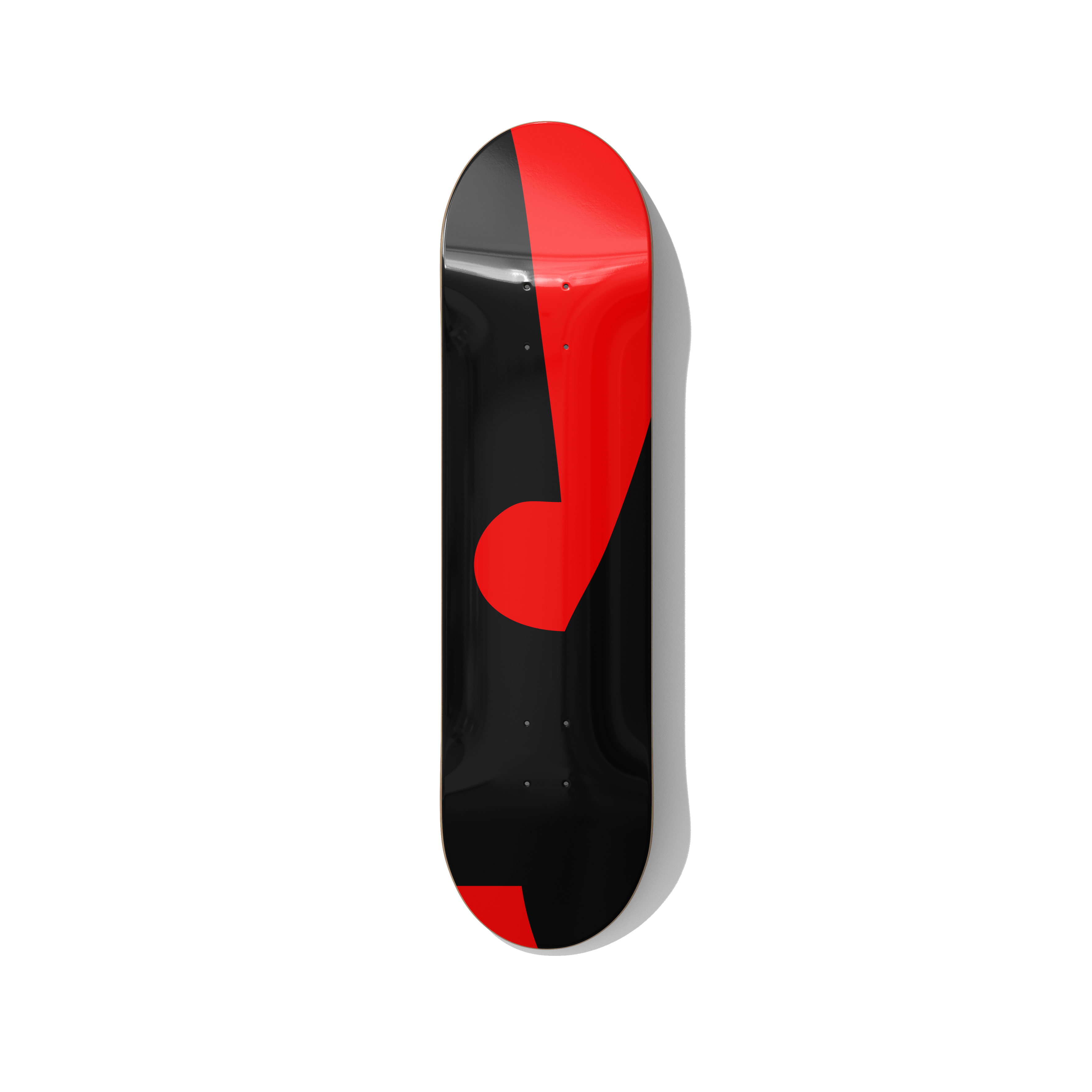 Skateboard Art – Ukrainian Tryzub Symbol Deck