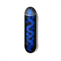 Blueprint Chinese dragon blue skateboard wall art on premium Canadian maple deck